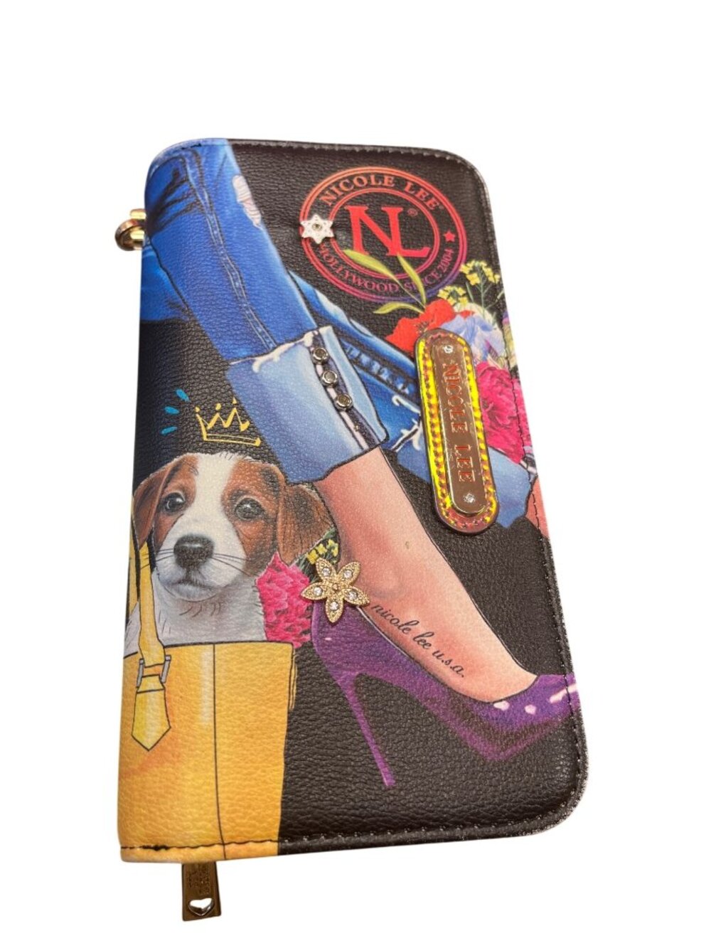 Nicole Lee USA Rest With Class faux leather city large wms wallet SKU 10-875